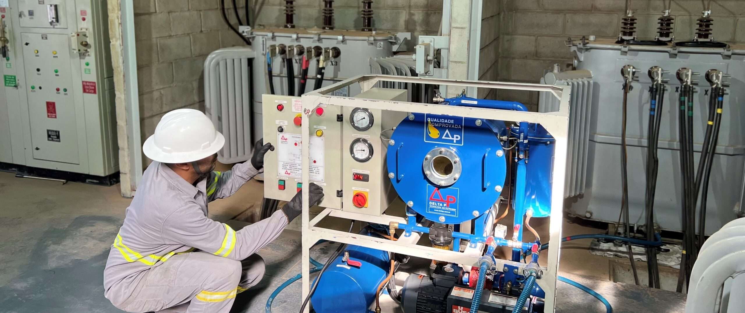 FILTRAGEM DE ÓLEO ISOLANTE