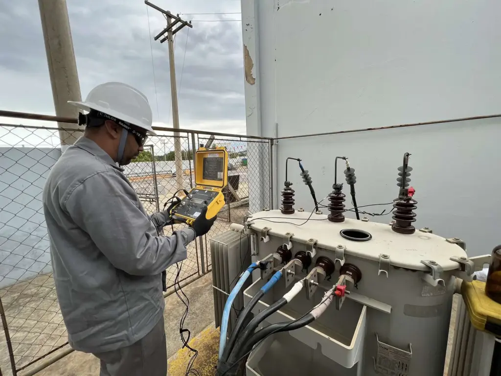 MANUTENÇÃO CABINE PRIMÁRIA JACAREÍ