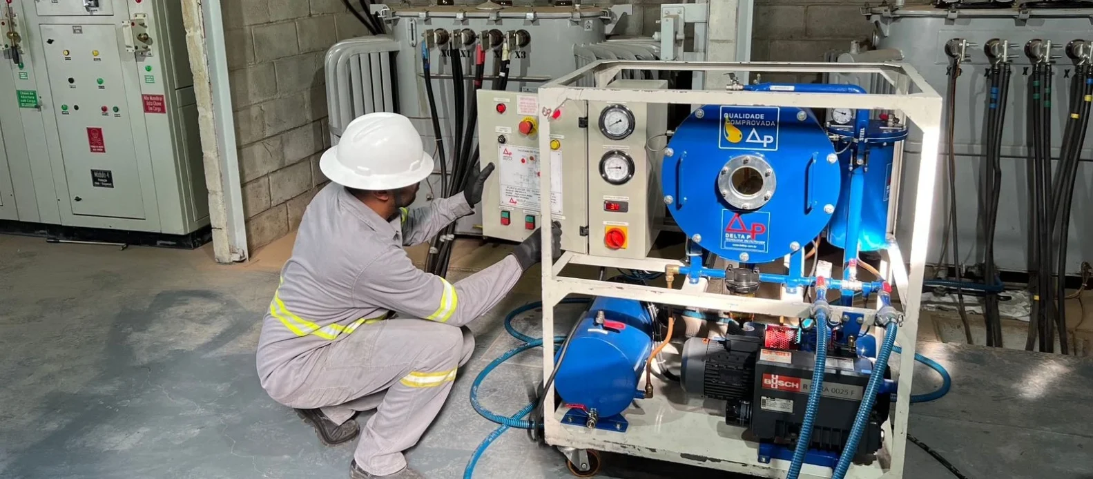 Filtragem e Tratamento Termo Vácuo